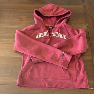 Abercrombie and Fitch Tie Neck Hoodie